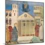 St. Francis Honoured by a Simple Man, 1297-99-Giotto di Bondone-Mounted Giclee Print