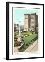 St. Francis Hotel, San Francisco, California-null-Framed Art Print