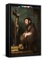 St. Francis in Ecstasy, C.1610-20-Bernardo Strozzi-Framed Stretched Canvas