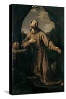 St. Francis in Ecstasy-Guido Reni-Stretched Canvas