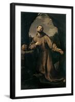 St. Francis in Ecstasy-Guido Reni-Framed Art Print