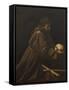 St Francis in Meditation-Caravaggio-Framed Stretched Canvas