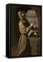 St. Francis in Prayer in a Grotto, 1650-55-Francisco de Zurbaran-Framed Stretched Canvas