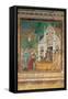 St. Francis Mourned by St. Clare-Giotto di Bondone-Framed Stretched Canvas