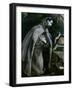 St. Francis of Assisi, 1580-95-El Greco-Framed Giclee Print