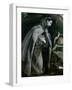 St. Francis of Assisi, 1580-95-El Greco-Framed Giclee Print