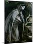 St. Francis of Assisi, 1580-95-El Greco-Mounted Giclee Print