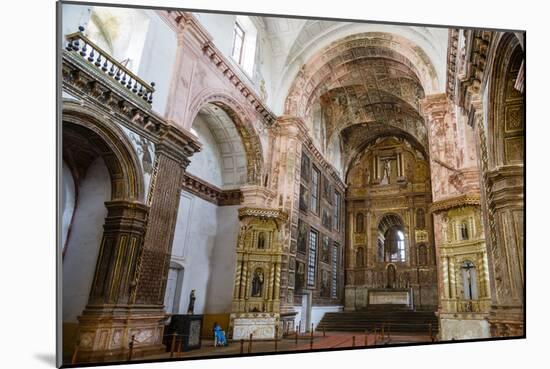 St. Francis of Assisi Church, UNESCO World Heritage Site, Old Goa, Goa, India, Asia-Yadid Levy-Mounted Photographic Print