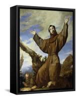 St. Francis of Assisi (circa 1182-1220) 1642-Jusepe de Ribera-Framed Stretched Canvas