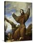 St. Francis of Assisi (circa 1182-1220) 1642-Jusepe de Ribera-Stretched Canvas