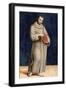 St. Francis of Assisi, Panel from the Predella of the Colonna Altarpiece, C.1502-Raphael-Framed Giclee Print