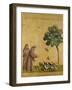 St. Francis of Assisi Preaching to the Birds-Giotto di Bondone-Framed Premium Giclee Print