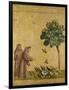 St. Francis of Assisi Preaching to the Birds-Giotto di Bondone-Framed Premium Giclee Print