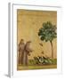 St. Francis of Assisi Preaching to the Birds-Giotto di Bondone-Framed Giclee Print