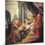 St Francis of Assisi Presents Rule to Pope Innocent IV-Nicholas Ricciolini-Mounted Giclee Print