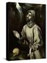 St. Francis of Assisi Receiving the Stigmata, c.1595-El Greco-Stretched Canvas