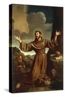 St. Francis of Assisi Receiving the Stigmata-null-Stretched Canvas