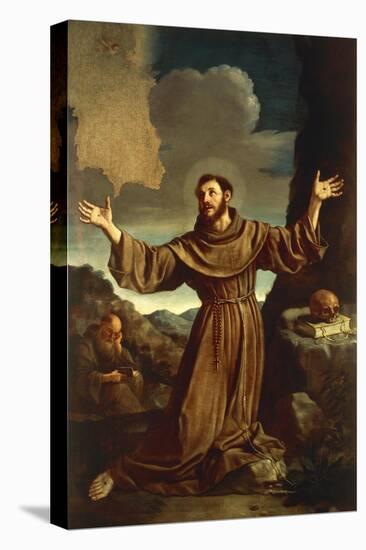 St. Francis of Assisi Receiving the Stigmata-null-Stretched Canvas