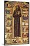 St Francis Of Assisi-Master of St. Francis Bardi-Mounted Giclee Print