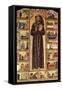 St Francis Of Assisi-Master of St. Francis Bardi-Framed Stretched Canvas