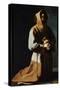 St Francis Of Assisi-Francisco de Zubaran-Stretched Canvas