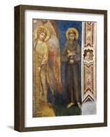 St Francis of Assisi-Giovanni Cimabue-Framed Giclee Print