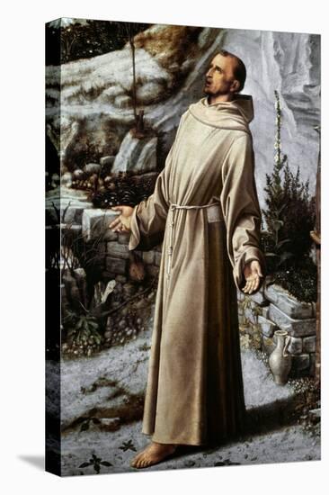 St. Francis Of Assisi-Giovanni Bellini-Stretched Canvas