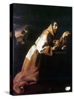 St. Francis Of Assisi-Francisco de Zubaran-Stretched Canvas