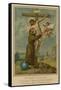 St Francis of Assisi-null-Framed Stretched Canvas