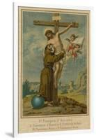 St Francis of Assisi-null-Framed Giclee Print