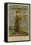 St Francis of Assisi-null-Framed Stretched Canvas