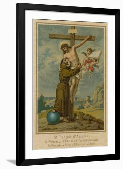 St Francis of Assisi-null-Framed Giclee Print