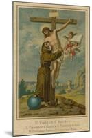 St Francis of Assisi-null-Mounted Giclee Print