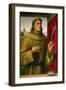 St. Francis of Assissi, c.1490-Francesco Francia-Framed Giclee Print