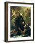 St Francis of Paola, 1416-1507)-Luca Giordano-Framed Giclee Print