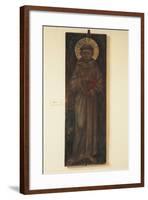 St Francis, Painted on Panel by Cimabue-null-Framed Giclee Print