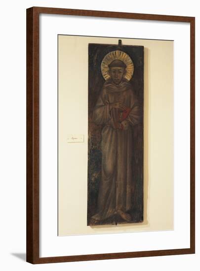 St Francis, Painted on Panel by Cimabue-null-Framed Giclee Print