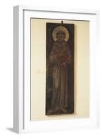 St Francis, Painted on Panel by Cimabue-null-Framed Giclee Print