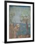 St. Francis Preaching to the Birds, 1297-99-Giotto di Bondone-Framed Giclee Print