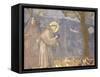 St. Francis Preaching to the Birds-Giotto-Framed Stretched Canvas