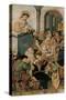 St Francis Preaching-Maestro di Castelsardo-Stretched Canvas