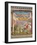 St. Francis Receives Approval of His "Regula Prima" from Pope Innocent III in 1210, 1297-99-Giotto di Bondone-Framed Giclee Print