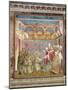 St. Francis Receives Approval of His "Regula Prima" from Pope Innocent III in 1210, 1297-99-Giotto di Bondone-Mounted Giclee Print