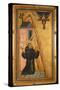 St. Francis Receives the Stigmata, Mid-13th Century (Tempera on Wood)-Bonaventura Berlinghieri-Stretched Canvas