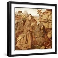 St Francis Receiving Stigmata, 1432-Jan van Eyck-Framed Giclee Print