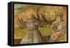 St Francis Receiving Stigmata-null-Framed Stretched Canvas