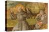 St Francis Receiving Stigmata-null-Stretched Canvas