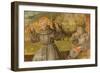 St Francis Receiving Stigmata-null-Framed Giclee Print