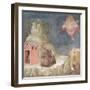 St. Francis Receiving the Stigmata, 1297-99-Giotto di Bondone-Framed Giclee Print