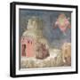 St. Francis Receiving the Stigmata, 1297-99-Giotto di Bondone-Framed Giclee Print